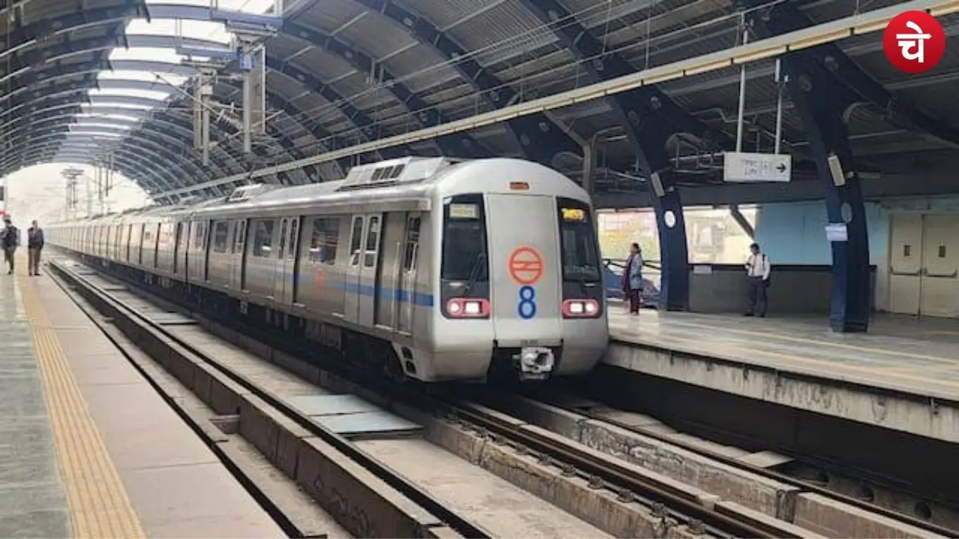 Photo of the Delhi Metro